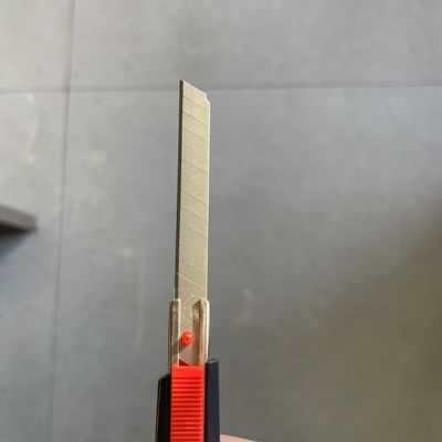 কেনা 12 সেগমেন্ট 9mm কাটার ব্লেড 0.35mm ব্লেড বেধ সঙ্গে সর্বোত্তম কর্মক্ষমতা অনলাইনে উৎপাদন