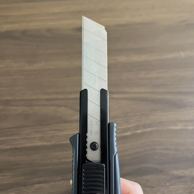 কেনা 8 Segments 18mm Cutter Blades made of SK2 High Carbon Steel for Cutting Needs and Requirements অনলাইনে উৎপাদন